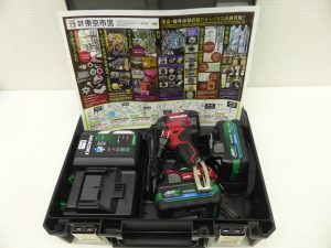薩摩川内市！ 買取専門 東京市場 タイヨー永利店 電動工具 ハイコーキ インパクトドライバ  買取しました。