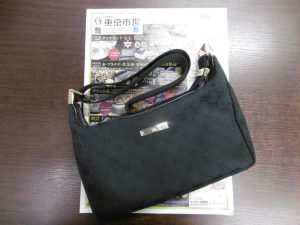 鹿児島市 買取専門 東京市場 天文館 地蔵角交番前店 ブランド グッチ ショルダーバッグ 買取しました。