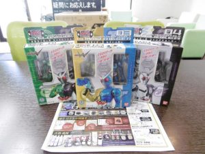 姶良市 買取専門 東京市場 姶良国道10号店 仮面ライダー フィギュア 買取しました。