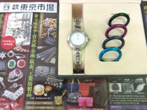 所沢市内！買取専門 東京市場 西武小手指駅北口タワーズ店 ブランド グッチ 腕時計 買取しました。