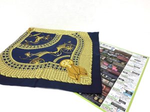 前橋市内 買取専門 東京市場 17号前橋元総社南小前店 ブランド エルメス スカーフ 買取しました。
