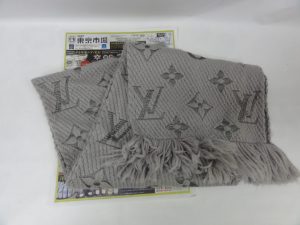 鹿児島市内 買取専門 東京市場 鹿児島中央店 ブランド ルイヴィトン マフラー 買取しました。