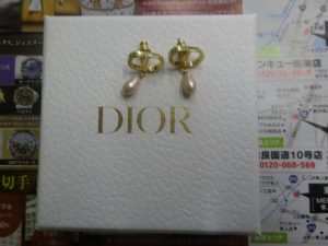 姶良市 買取専門 東京市場 姶良国道10号店 ブランド ディオール ピアス 買取しました。