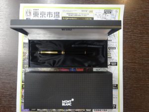 姶良市 買取専門 東京市場 姶良国道10号店 ブランド モンブラン 万年筆 買取しました。