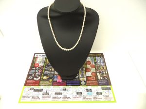 小山市内！買取専門 東京市場 ドンキホーテ小山駅前店 ミキモト パール 真珠 ネックレス 買取しました。