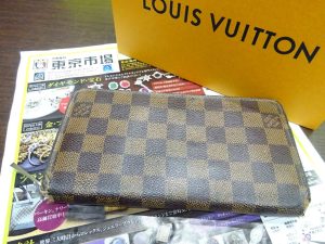 所沢市内！買取専門 東京市場 西武小手指駅北口タワーズ店 ブランド ルイヴィトン 長財布 買取しました。
