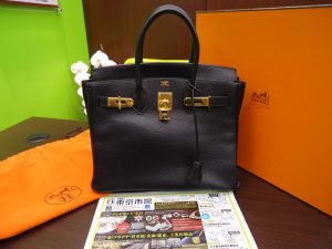 鹿児島市 買取専門 東京市場 国道225号宇宿店 ブランド エルメス バッグ 買取しました。