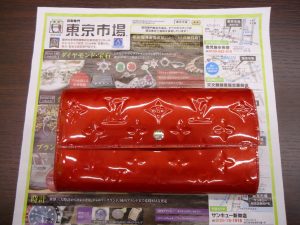 鹿児島市 買取専門 東京市場 国道225号宇宿店 ブランド ヴィトン 財布 買取しました。