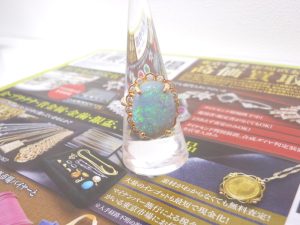 小山市内！買取専門 東京市場 ドンキホーテ小山駅前店 14K オパール リング 買取しました。