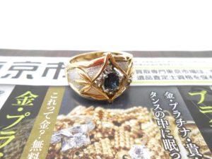 日立市内！買取専門 東京市場 メガドンキ 日立店 貴金属 金 プラチナ リング 買取しました。