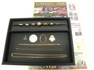 金沢市内 買取専門 東京市場 メガドンキラパーク金沢店 貴金属 金 プラチナ アクセサリー 買取しました。