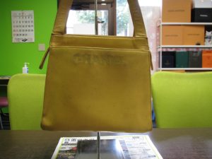 姶良市 買取専門 東京市場 姶良国道10号店 ブランド シャネル ラムスキン ショルダーバッグ 買取しました。