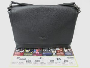 大田原市内！買取専門 東京市場 ドンキホーテ大田原店 コーチ ケイレブ メッセンジャーバッグ 買取しました。