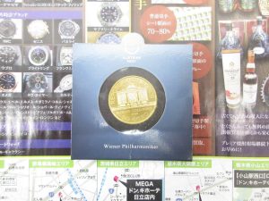 大田原市内！ 買取専門 東京市場 ドンキホーテ大田原店 金貨 K24 ウィーン金貨ハーモニー 買取しました。