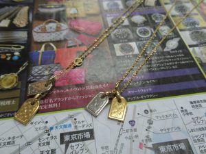 鹿児島市内 買取専門 東京市場 鹿児島中央店 ブランド ルイ・ヴィトン ネックレス 買取しました。