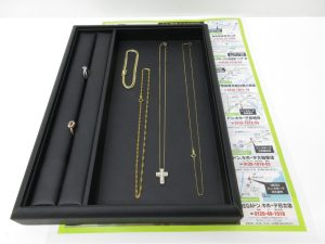 大田原市内！ 買取専門 東京市場 ドンキホーテ大田原店 貴金属 金 K18  ネックレス リング 買取しました。