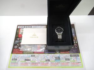 日立市内！買取専門 東京市場 メガドンキ 日立店 ブランド クレドール 腕時計 買取しました。