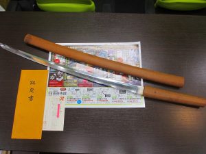 いづろ 中町 金生町 照国通り 買取専門東京市場 天文館御着屋交番前店 刀剣 刀 買取しました。