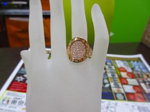いづろ 中町 金生町 照国通り 東京市場 天文館 御着屋交番前店 ブランド ブルガリ リング 買取しました。