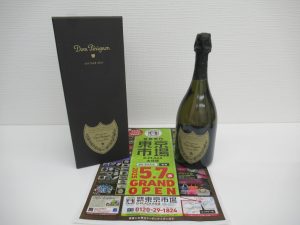 大分市 買取専門 東京市場 Dプラザ大分店 洋酒 果実酒 シャンパン ドンペリ 買取しました。