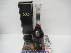 大分市 買取専門 東京市場 Dプラザ大分店 洋酒 ブランデー カミュ XO 買取しました。