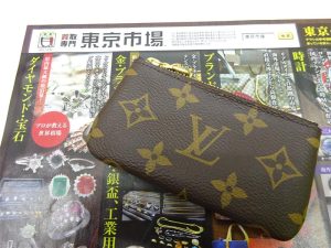 所沢市内！買取専門 東京市場 西武小手指駅北口タワーズ店 ブランド ルイヴィトン キーケース 買取しました。