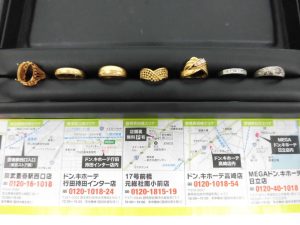 前橋市内 買取専門 東京市場 17号前橋元総社南小前店 貴金属 金 プラチナ 製品 買取しました。