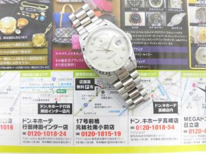 前橋市内 買取専門 東京市場 17号前橋元総社南小前店 ブランド ロレックス 腕時計 買取しました。
