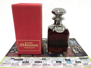 前橋市内 買取専門 東京市場 17号前橋元総社南小前店 洋酒 ブランデー ヘネシー ナポレオン 買取しました。