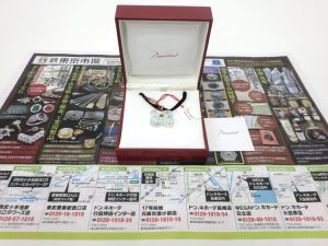 前橋市内 買取専門 東京市場 17号前橋元総社南小前店 ブランド バカラ ネックレス 買取しました。