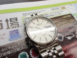 大田原市内！買取専門 東京市場 ドンキホーテ大田原店 セイコー クオーツ タイプ2 腕時計 買取しました。