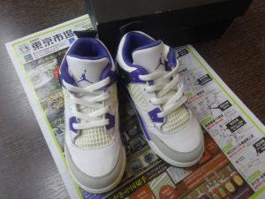 姶良市 買取専門 東京市場 姶良国道10号店 ブランド ナイキ ジョーダン4レトロ 買取しました。