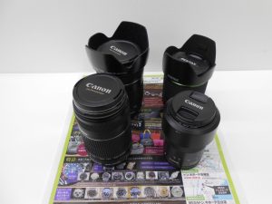 日立市内！買取専門 東京市場 メガドンキ 日立店 キャノン カメラレンズ 買取しました。