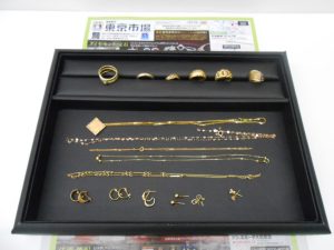 日立市内！買取専門 東京市場 メガドンキ 日立店 貴金属 金 アクセサリー 買取しました。