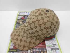 日立市内！買取専門 東京市場 メガドンキ 日立店 ブランド グッチ 帽子 買取しました。