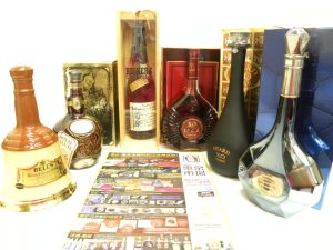 金沢市内 買取専門 東京市場 メガドンキラパーク金沢店 洋酒 ウイスキー ブランデー 買取しました。