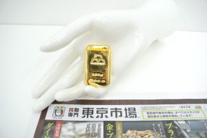 所沢市内！買取専門 東京市場 西武小手指駅北口タワーズ店 貴金属 金製品 K24 インゴット 買取しました。