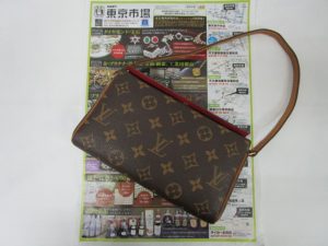 鹿児島市内 買取専門 東京市場 鹿児島中央店 ブランド ルイヴィトン ショルダーバッグ 買取しました。