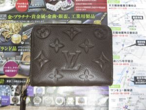 鹿児島市 買取専門 東京市場 天文館 地蔵角交番前店 ブランド ルイヴィトン 財布 買取しました。