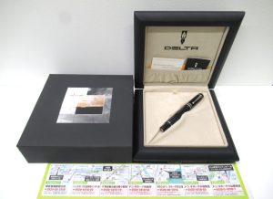 日立市内！買取専門 東京市場 メガドンキ 日立店 ブランド デルタ 万年筆 買取しました。