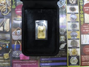 鹿児島市 買取専門 東京市場 天文館 地蔵角交番前店 24金 インゴット 買取しました。