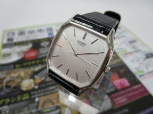鹿児島市内 買取専門 東京市場 鹿児島中央店 ブランド セイコー 18KWG クオーツ 時計 買取しました。