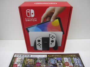 所沢市内！買取専門 東京市場 西武小手指駅北口タワーズ店 ゲーム機 任天堂 スイッチ 買取しました。