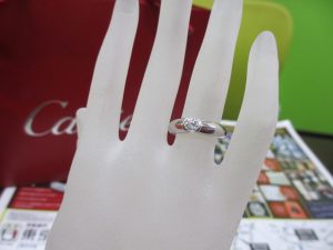 いづろ 金生町 買取専門東京市場 天文館 御着屋交番前店 ブランド カルティエ リング 買取しました。