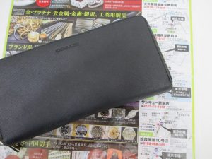 鹿児島市 買取専門 東京市場 サンキュー新栄店 ブランド COACH コーチ 長財布 買取しました。