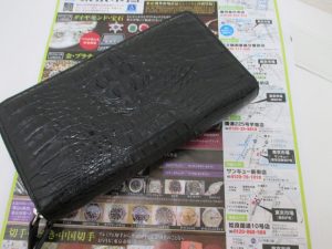 鹿児島市 買取専門 東京市場 サンキュー新栄店 ブランド ゴダン GODANE 長財布 買取しました。