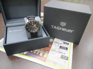 霧島市 買取専門 東京市場 ドンキホーテ霧島隼人店 ブランド タグホイヤー 腕時計 買取しました。