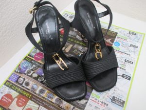 鹿児島市 買取専門 東京市場 サンキュー新栄店 ブランド Louis Vuitton ヒールサンダル 買取しました。