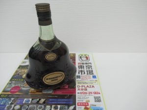 大分市 買取専門 東京市場 Dプラザ大分店 洋酒 ブランデー ヘネシー エクストラ 買取しました。