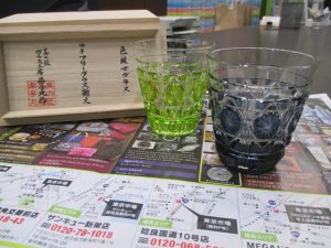 買取専門 東京市場 MEGAドン.キホーテ霧島隼人店 工芸品 薩摩切子 買取しました。